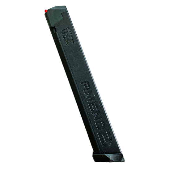 Amend2 A2-Stick 34-Round 9mm Glock 17/19/26 Magazine in Black Polymer Finish