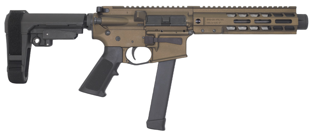 BRIGADE BM-9 9MM 9.5 MB SBA3 MLOK MINI CAN - Brigade Manufacturing