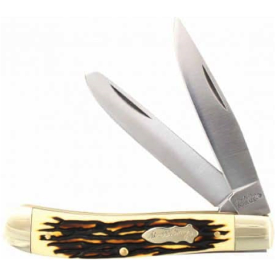 BTI Uncle Henry 285UH Pro Trapper Next Gen Folding Knife 7" Staglon Handle 3.2" Blade 2.8 oz