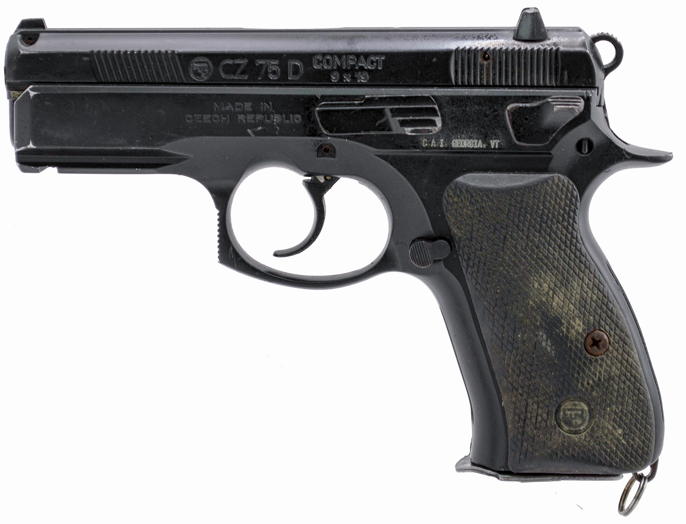 CENT CZ 75D COMPACT 9MM PARA ALLOY W/RAIL GOOD