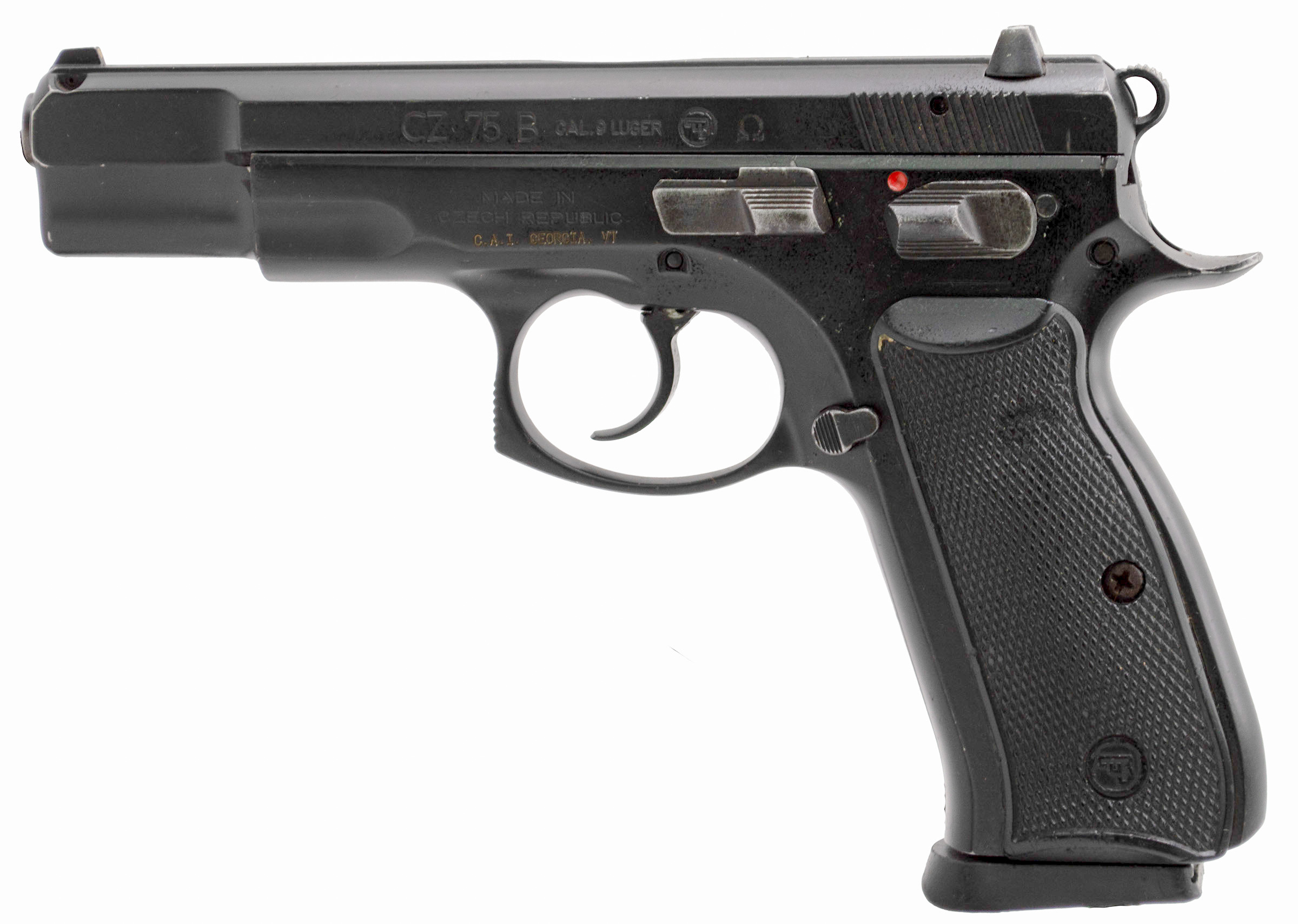 CENT CZ 75B 9MM PARA BLK VERY GOOD