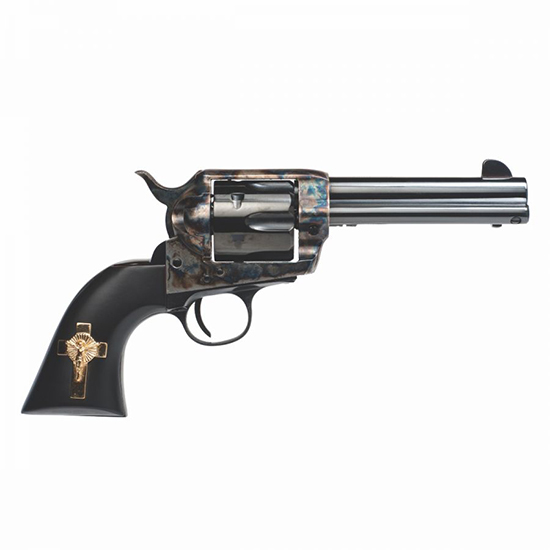 Cimarron Holy Smoker Revolver 45 Long Colt 4.75in. Case Hardened6 Shot