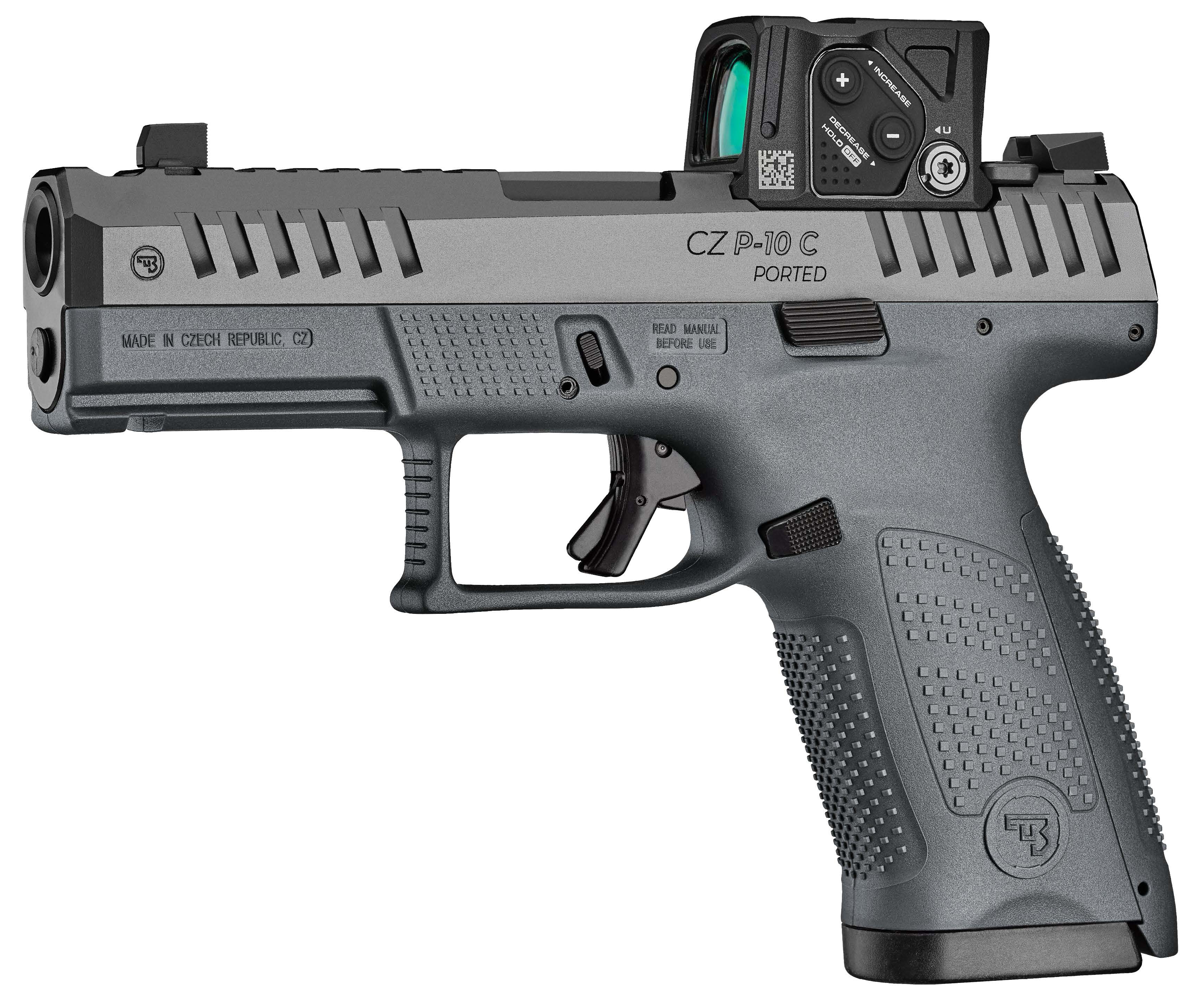 CZ P-10 C Optic Ready COA Pistol 9mm 4 in. Black 10 +1 rd.