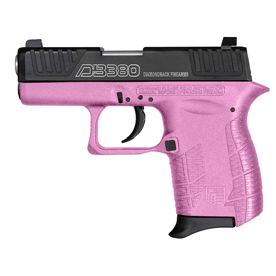 Diamondback DB380 Gen 4 .380 ACP Pink/Black Pistol - View 5