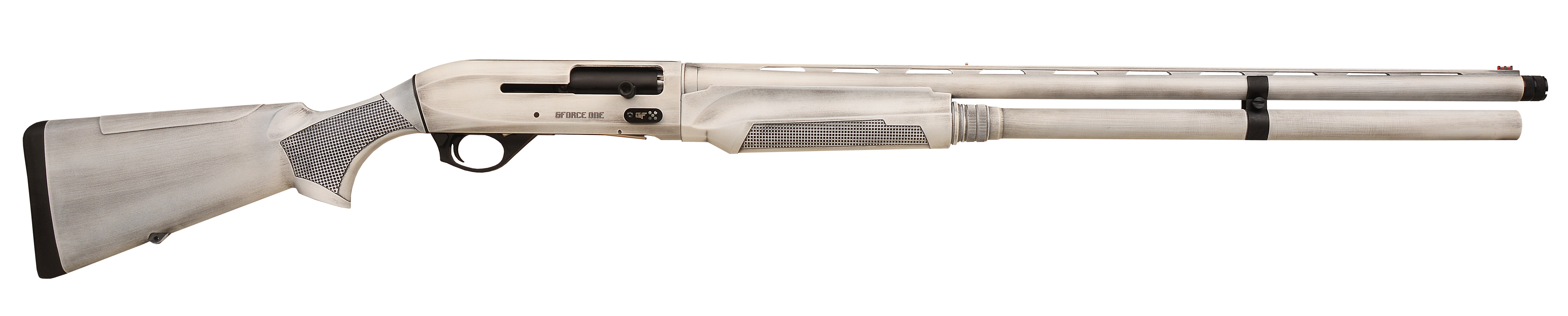 GForce Arms GFONE1228SNW 12GA Shotgun 28" Barrel White Cerakote 3+1/10+1 - GForce Arms - 12 Gauge