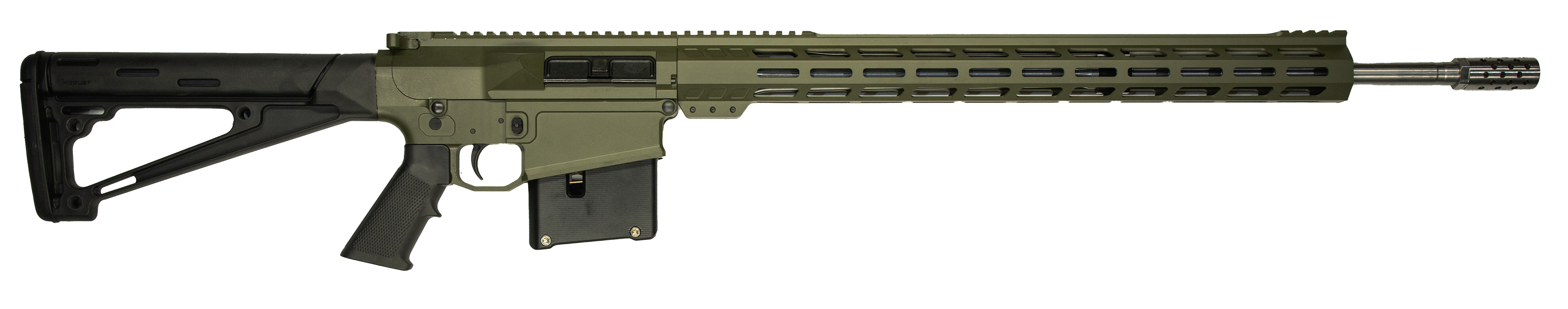 GLFA GL10LA65PRCSSODG 6.5 PRC Rifle 24" Barrel M-LOK OD Green 5rd Mag