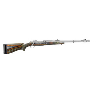 Ruger Hawkeye Guide Gun 338 Win Mag 20 in Stainless Green Laminate - Ruger - 338 WIN MAG