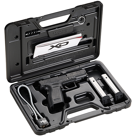 Springfield XD9801HC Subcompact 9mm, 3" Barrel, Black Polymer Frame, 13-Round, Striker Fired, Dovetail 3-Dot Sights, XD Essentials Package