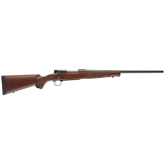 Winchester Guns Model 70 Featherweight Compact 22-250 Rem Caliber 5+1 Capacity 20" Barrel Brushed Polish Blued Metal Finish Satin Walnut Fixed Feather Checkered Stock Right Hand - Winchester - 22-250