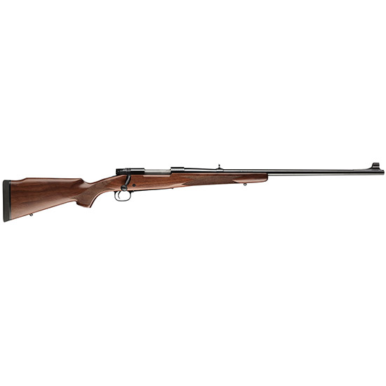 Winchester Repeating Arms Model 70 Alaskan 338 Win Mag Caliber Bolt Action Rifle 3+1 Capacity 25" Barrel Matte Finish Satin Walnut Stock