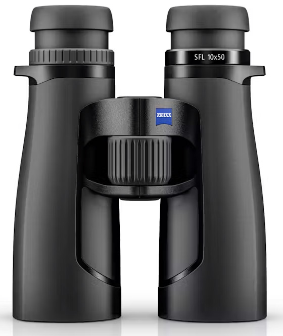Zeiss 525024 SFL 10x50 Binoculars, 90% Light Transmission, UHD Optics