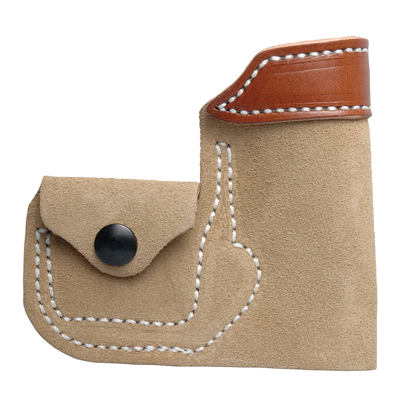 DeSantis Leather Holster for NAA Pug - Spare Ammo Pouch Included