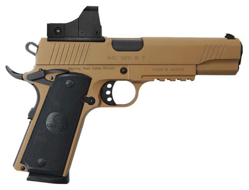 Girsan MC1911 S 45 ACP 5" 8+1 FDE Optic Cut Slide
