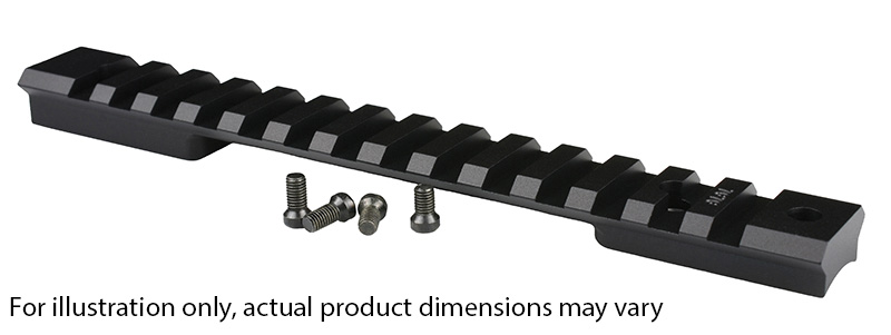 Warne 7676M Mountain Tech Winchester 70 LA 0MOA Matte Rail
