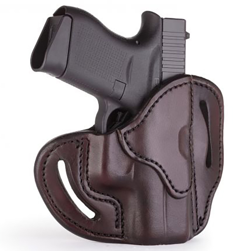 1791 Gunleather OR-BHC-SBR-R Optic Ready Holster Brown RH 1911 Glock 42/43