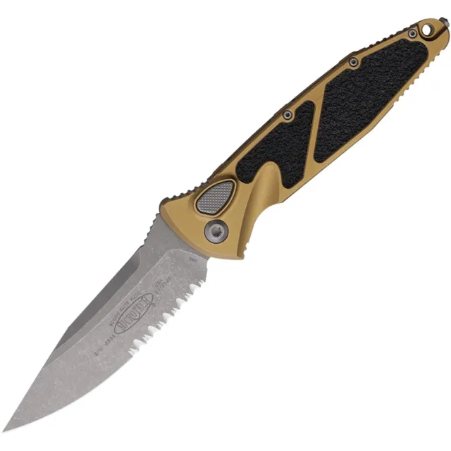 Microtech Socom Elite 160-11APTA 3.98 In Apocalyptic Tan ALU Handle