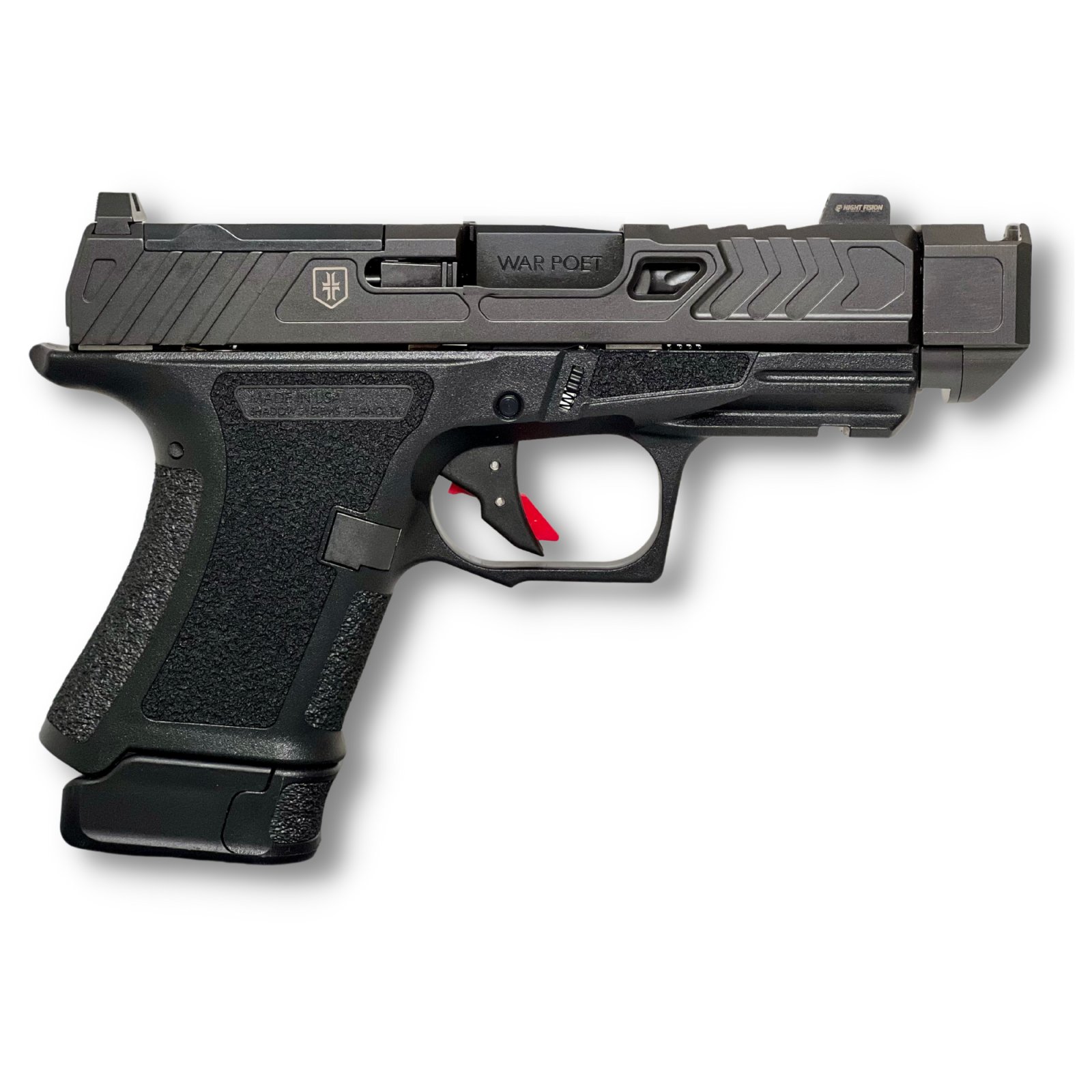 Shadow Systems CR920 War Poet 9mm 3.75" Compensated Optic Ready Black - Shadow Systems - 9mm