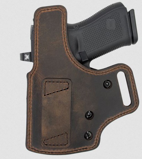 Versacarry SBR2203-450 Sabre Holster OWB Brown/Black Size 3 4.0" - Versacarry