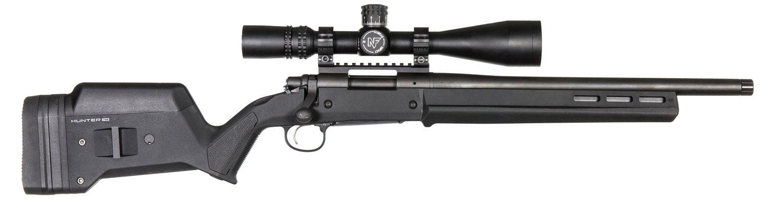 Magpul MAG495-BLK Hunter 700 Stock Black Synthetic Adjustable M-LOK