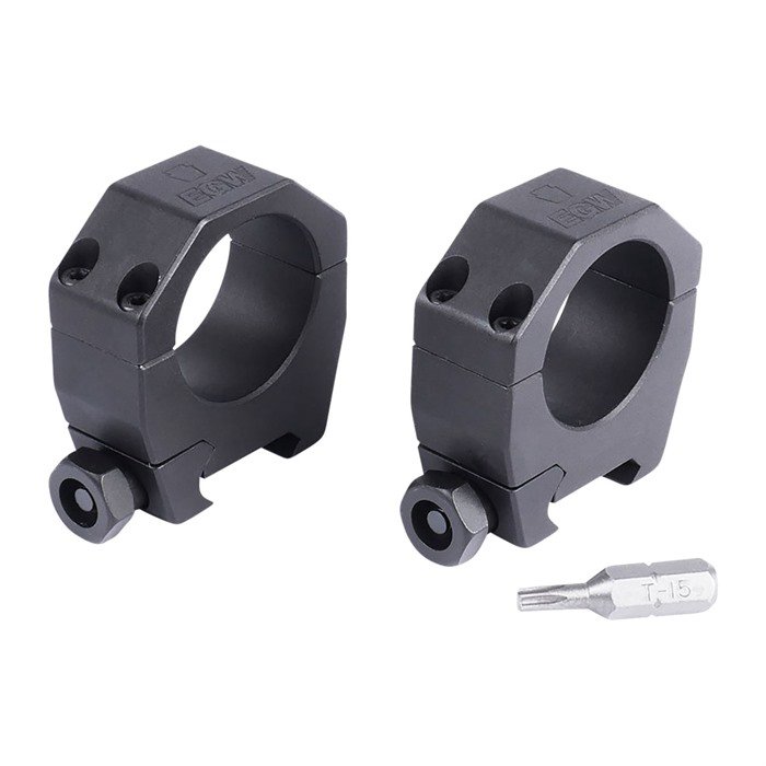 EGW 62101 Keystone 30mm Rings .990" Medium Black