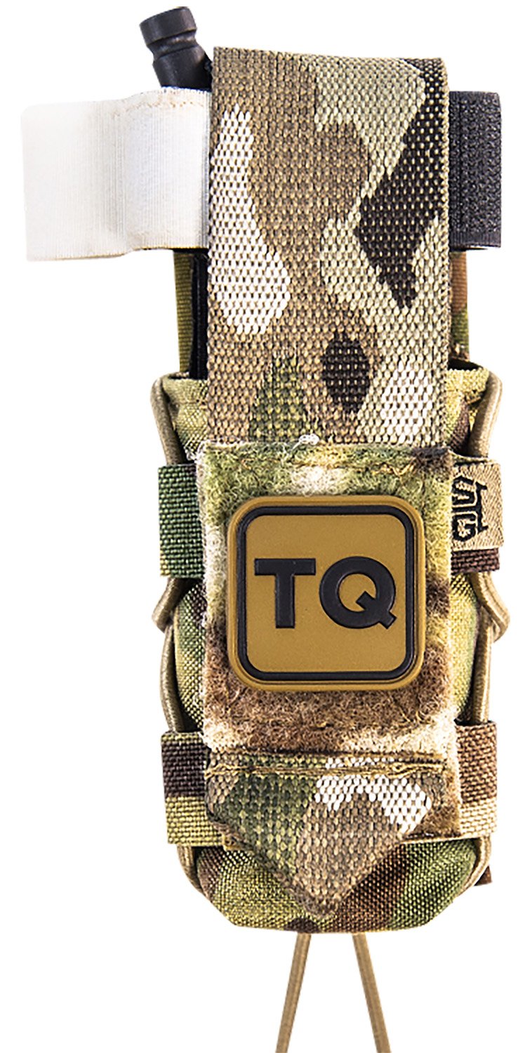 High Speed Gear 11TQ00MC TACO Tourniquet Pouch Multi-Cam Nylon MOLLE - HSGI - MULTI-CAM