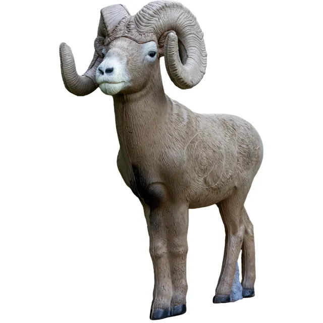 Rinehart 37311 1/2 Scale Bighorn Sheep Target, 38" H, 41" L, 140 lbs - Rinehart