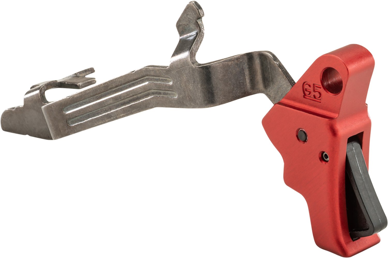 Apex Tactical 102151 Red Aluminum Trigger for Glock Gen5 17/19/19x/26/34/45