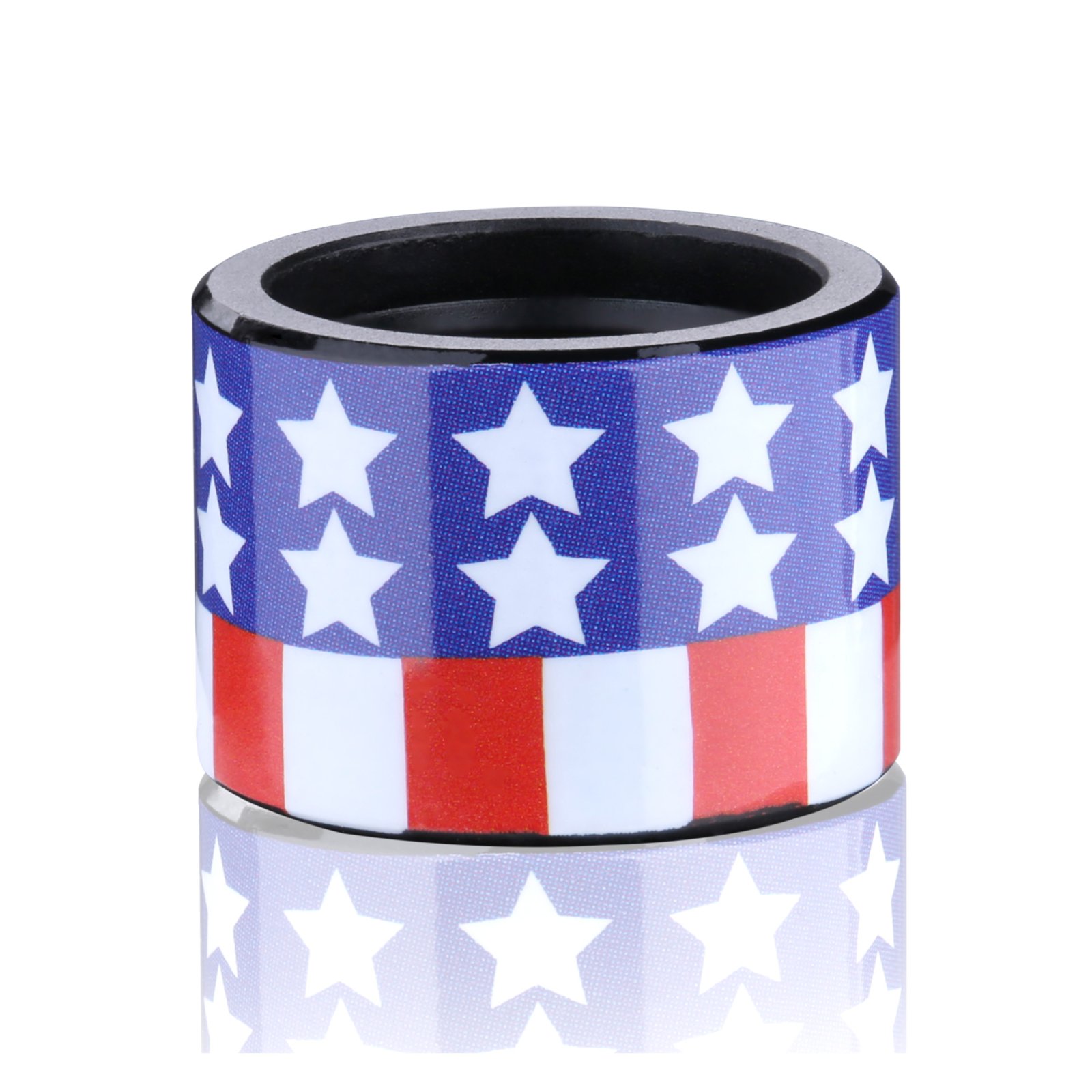 Backup Tactical FLAG Pistol Thread Protector, 1/2x28, American Flag Finish