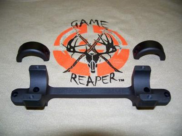DNZ 14200 Savage Round Receiver Low SA Black Mount - DNZ Products
