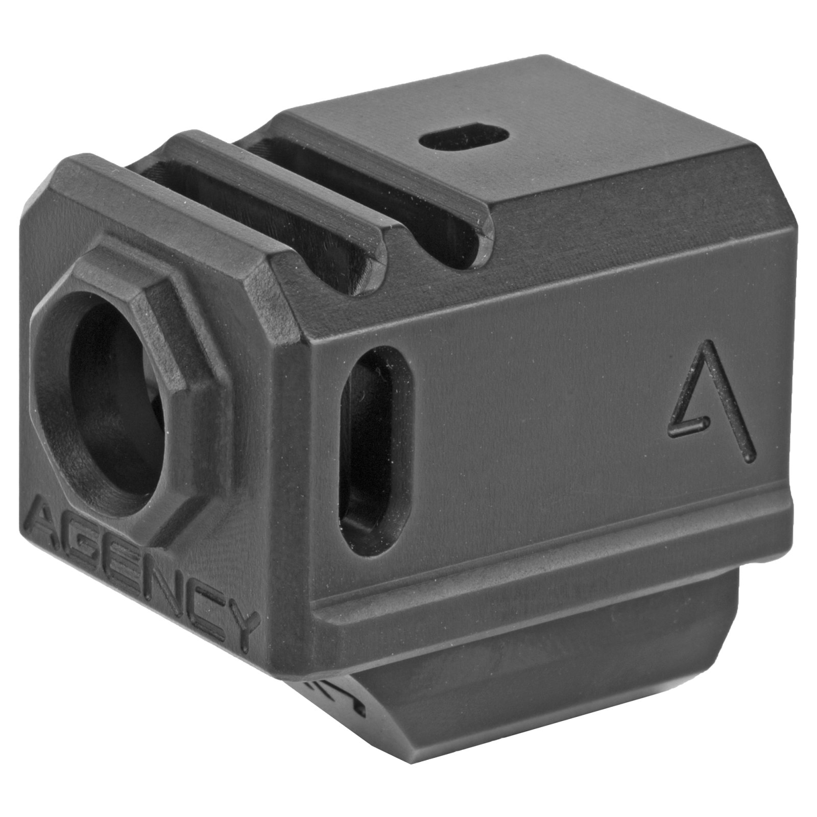 Agency Arms Gen4 Compensator Features two chamber design (2 vertical ports