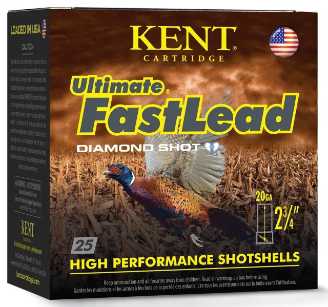 Kent Ultimate FastLead Upland 20 Gauge 1oz #7.5 Shot K20UFLHV2875 - KENT