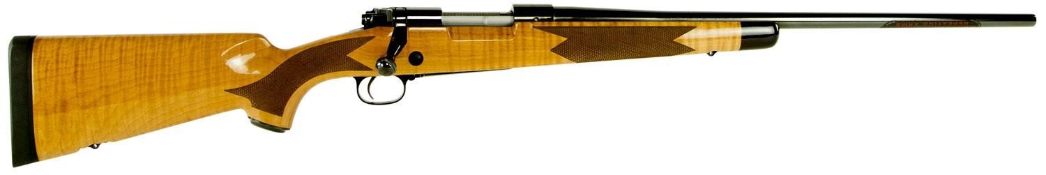 Winchester Model 70 Super Grade 7mm Rem Mag 26 in Blued Maple 3+1 Bolt - Winchester - 7mm Rem Mag