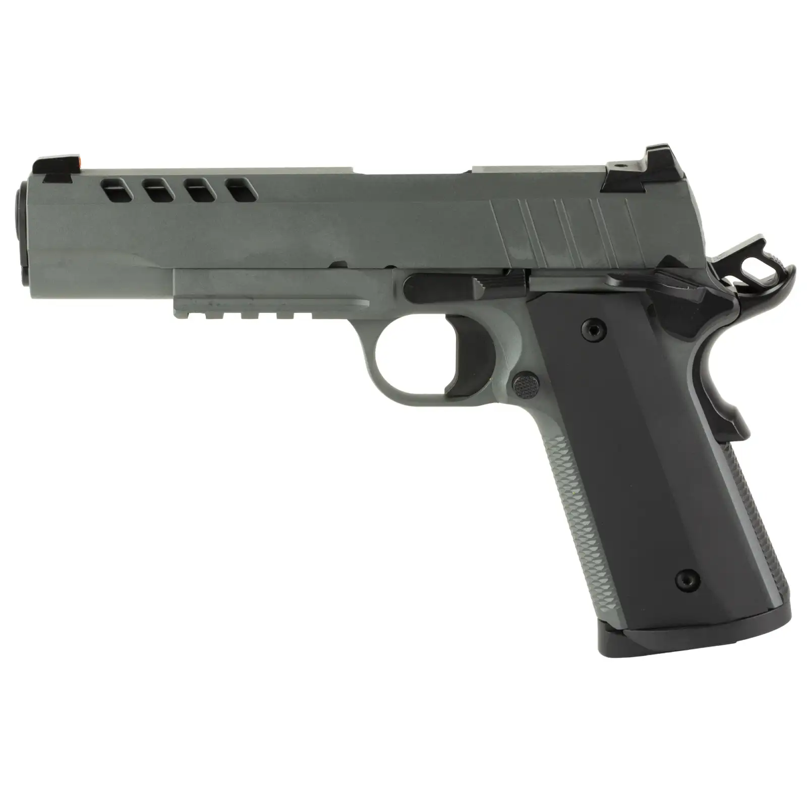 TISAS 1911 Night Stalker 45 ACP 8Rd Night Sights Grey