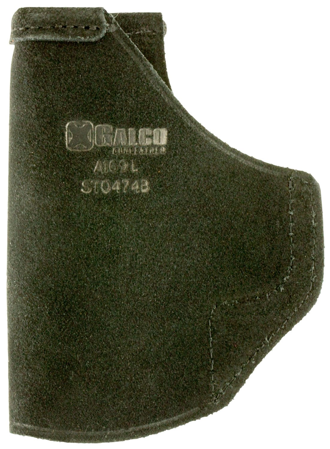 Galco STO474B Stow-N-Go IWB Black Leather Holster for S&W M&P Compact