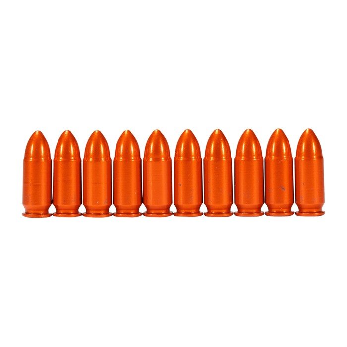 A-ZOOM 15416 9mm Luger Snap Caps, 10-Pack Dummy Rounds - A-ZOOM - 9 MM LUGER