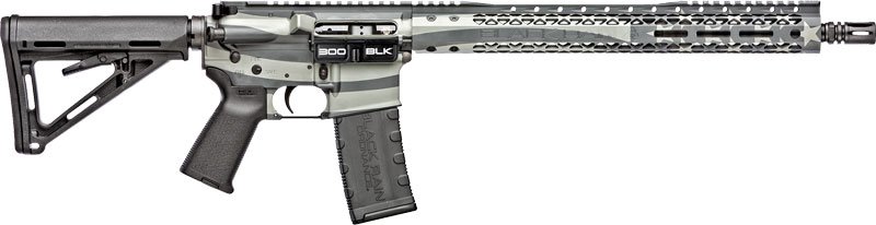Black Rain Ordnance BRO-PAT-300BLK 16" .300BLK Rifle Obsidian Flag Finish - Black Rain Ordnance - 300BLK