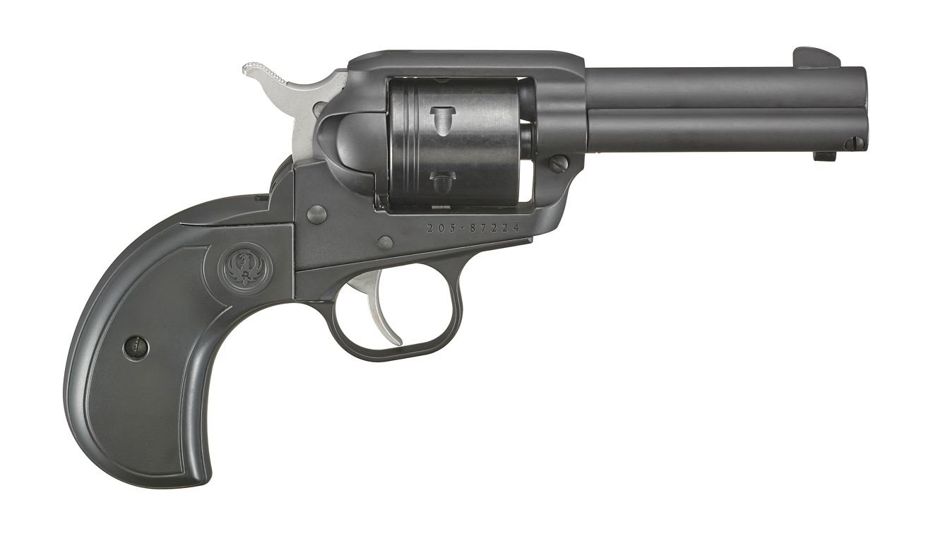 Ruger Wrangler 22 LR 3.75 in Black Cerakote 6 Shot Single Action - Ruger - 22 LR