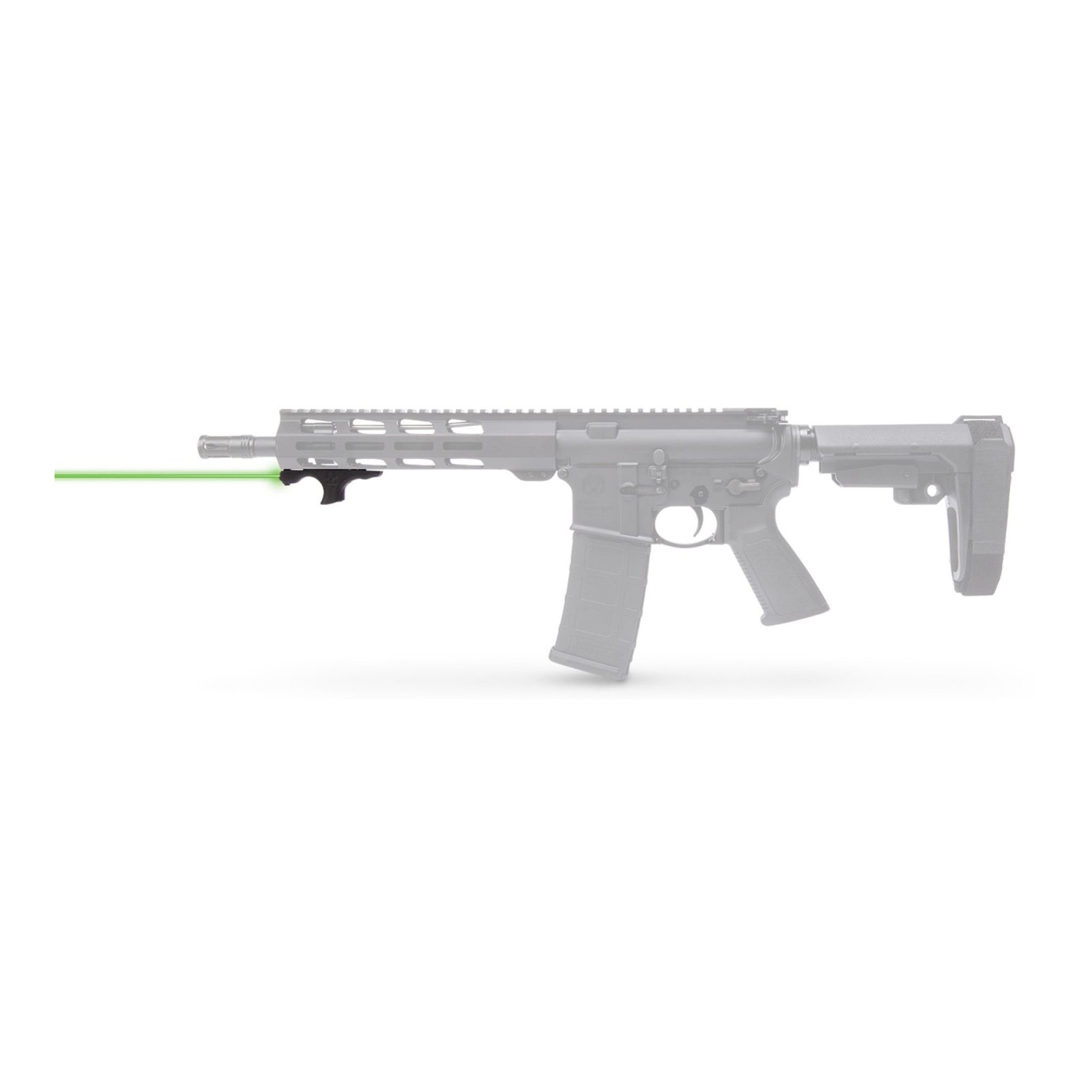 Viridian 912-0058 HS1 AR Hand Stop Red Laser Picatinny Mount Black