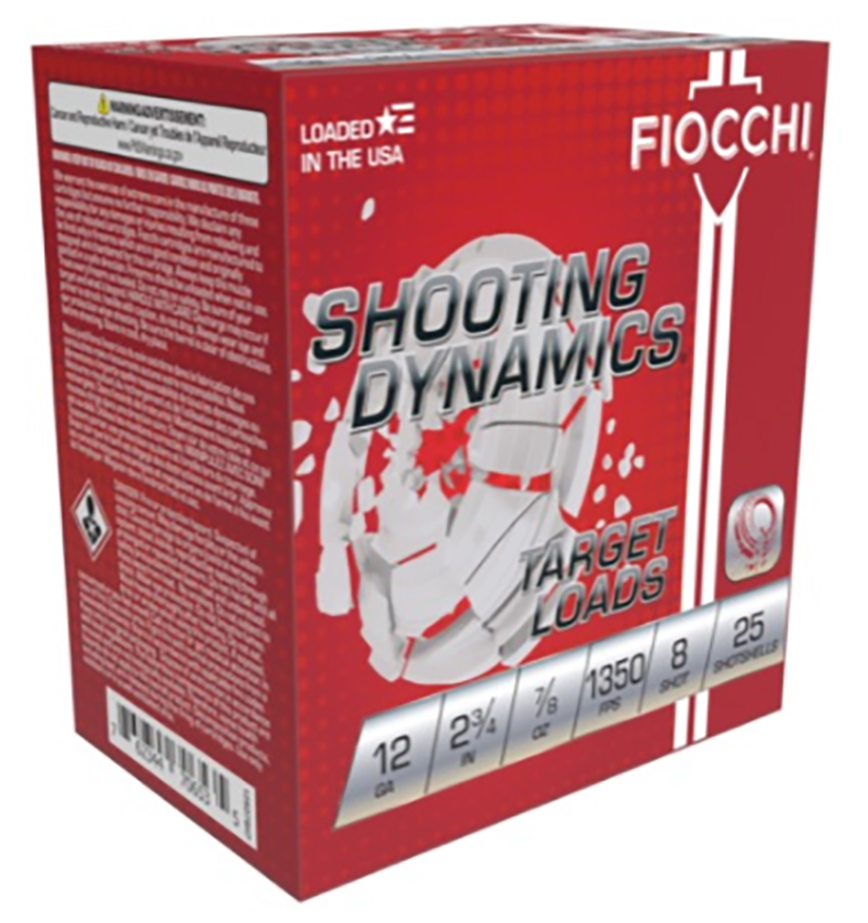 Buy Fiocchi 12SD78H8 12ga 2 3/4" 7/8oz #8 Target Loads 1350FPS online