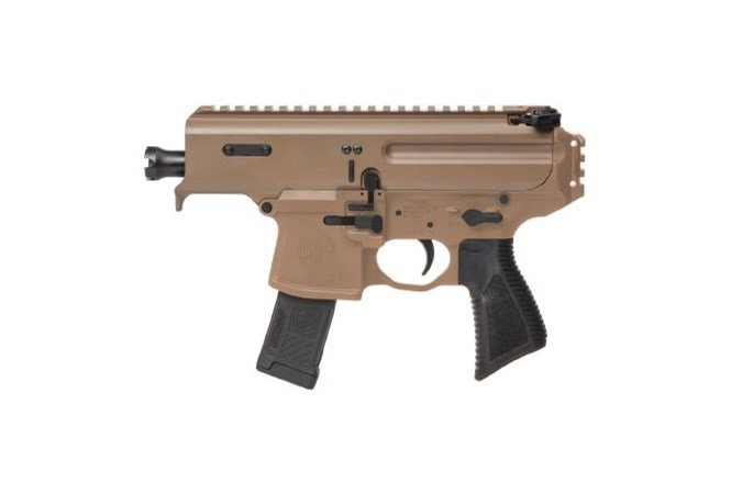 Sig Sauer MPX Copperhead 9mm Pistol 3.5" Barrel Coyote