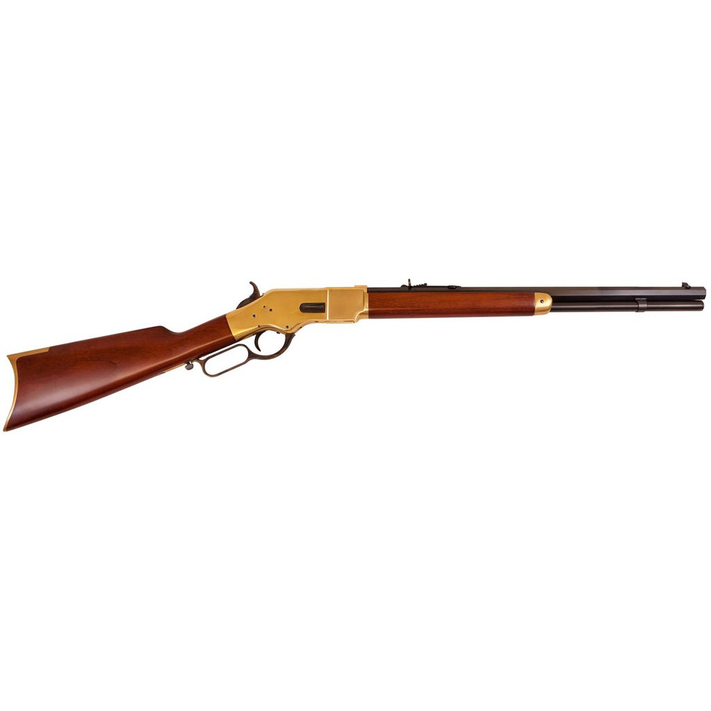 Cimarron CA234 1866 Yellowboy Short Rifle .45 Colt 20" Walnut Brass Frame - Cimarron - 45 COLT