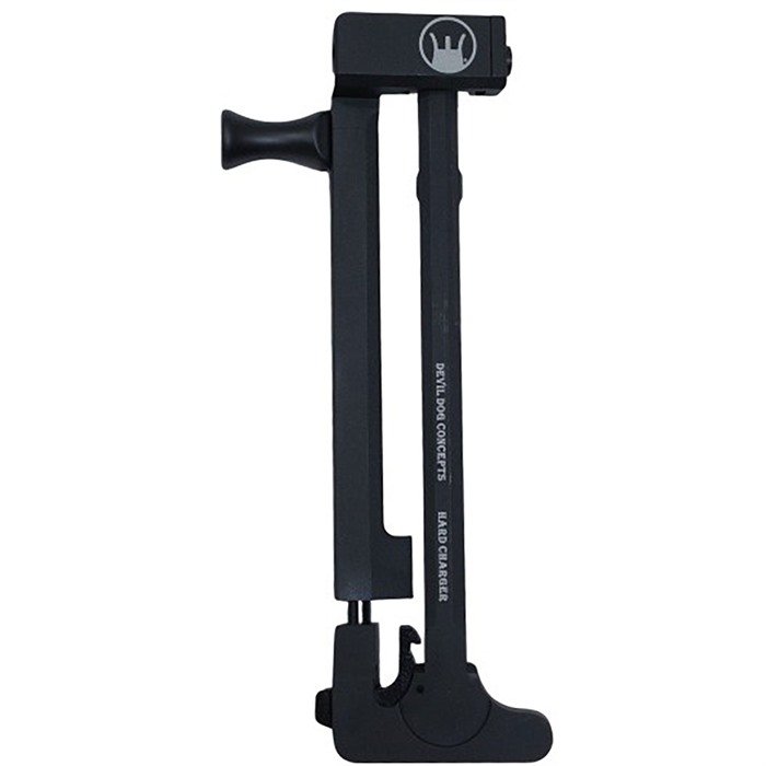 DEVIL DOG CONCEPTS, LLC AR-15 HARD CHARGER SIDE CHARGE HANDLE W/TACTICAL PULL HANDLE