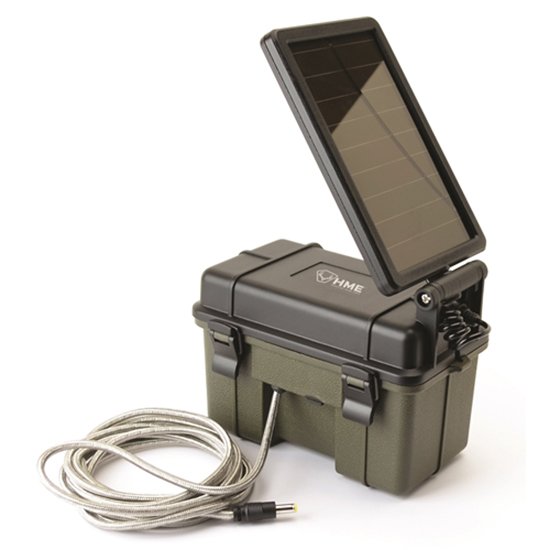 HME 12VBBSLR Trail Camera Solar Auxiliary Power Pack 12V 6 mAh