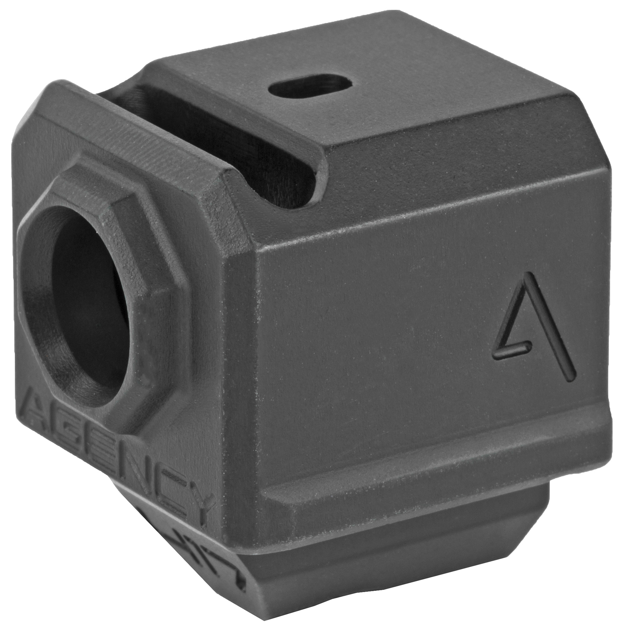Agency Arms Gen3 Compensator 417S-G3-BLK Single Top Venting Port - Agency Arms
