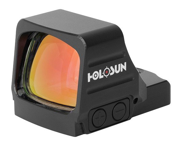 Holosun HS407COMPRD6 Red 6MOA Dot, 7075 Aluminum, Large Open Lens Shake Awake, Pistol