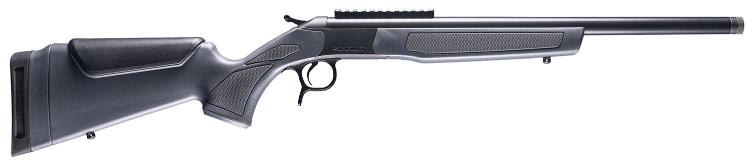 CVA CR4441 Scout TD 400 Legend 20" Blued/Black with Rail & Brake - CVA - 400 Legend