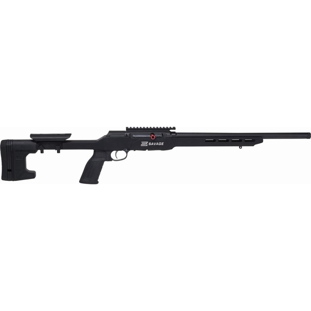 Savage A22 Precision Rifle 22LR 18 in Black Semi-Automatic 10 Rounds - SAVAGE ARMS - 22 LR