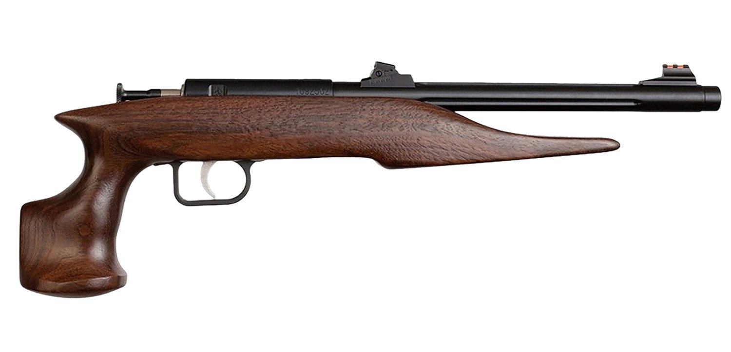 Crickett 41001 Hunter Adult 22 Mag 1rd 9" Threaded Blued Steel Single Sh... - Crickett - BOLT