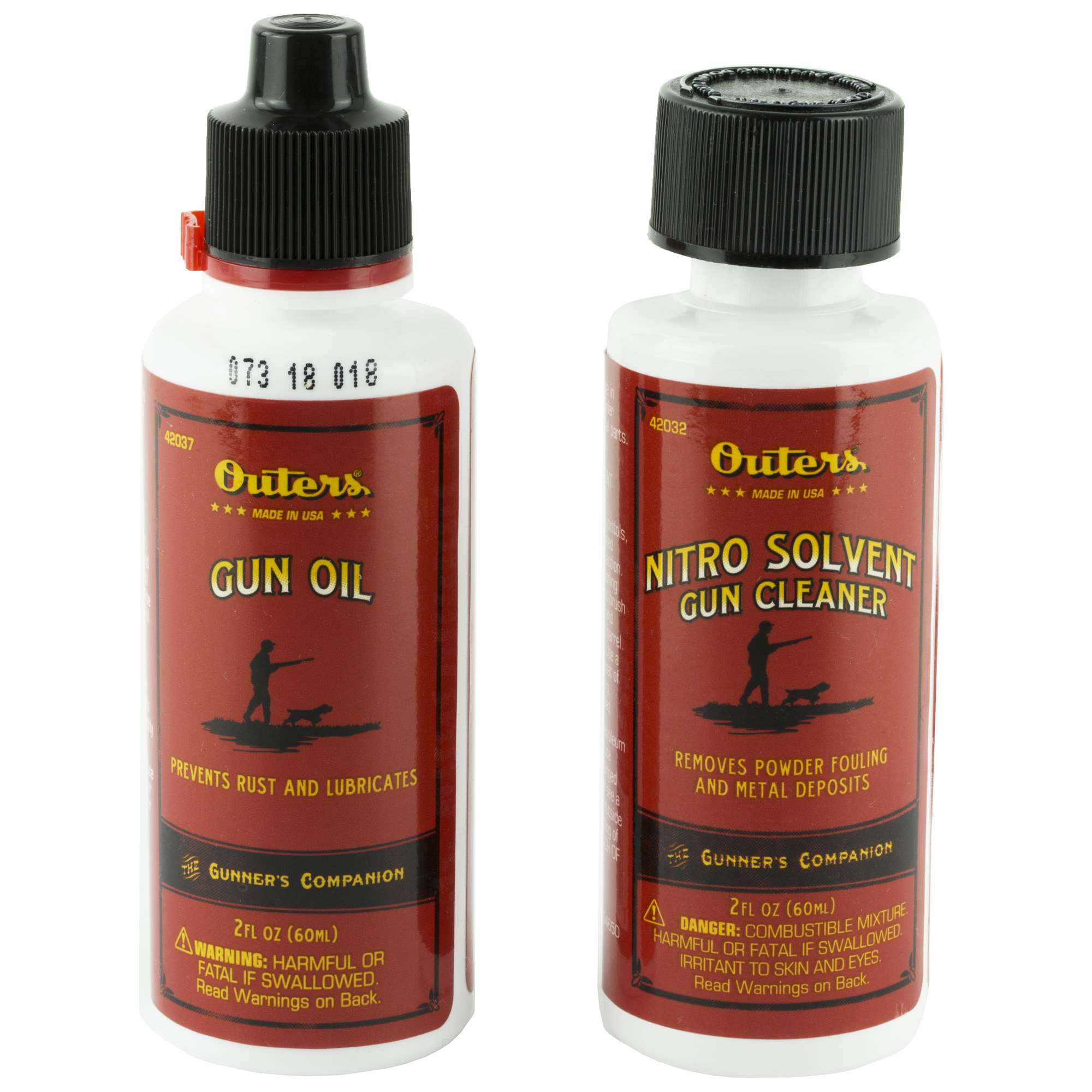 Outers Standard Cleaning Kit .22 Caliber 8-32 Pistol Clam Pack 96410