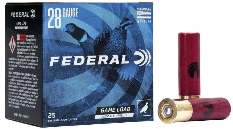 Federal H289 28 Gauge 2.75 in 1 oz 7.5 Shot 25 Rounds per Box